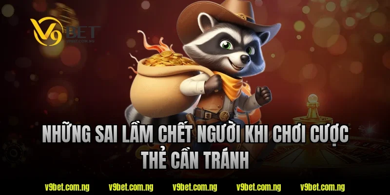 Kèo Thẻ Phạt Là Gì? Mẹo Soi Kèo Thẻ Chắc Thắng Tại V9bet 5 Những sai lầm chết người khi chơi cược thẻ cần tránh tại V9bet